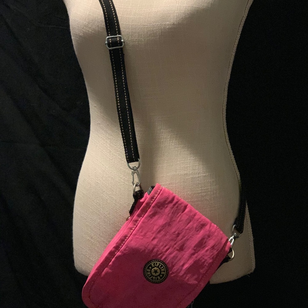 KIPLING VERY BERRY CROSSBODY BAG mini (no monkey light inside mark;see photo)
